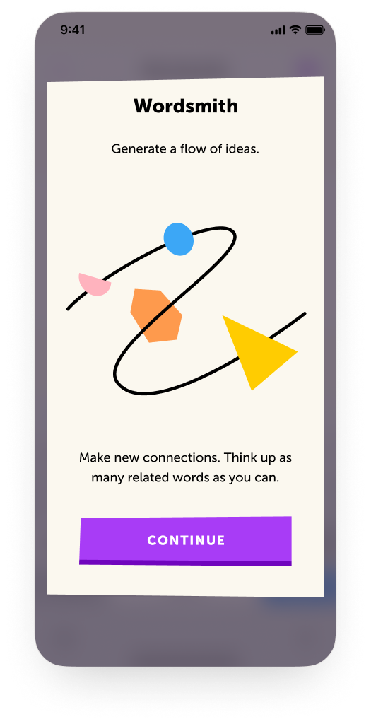 Figment app screen 2 of 7 in closing kicker row