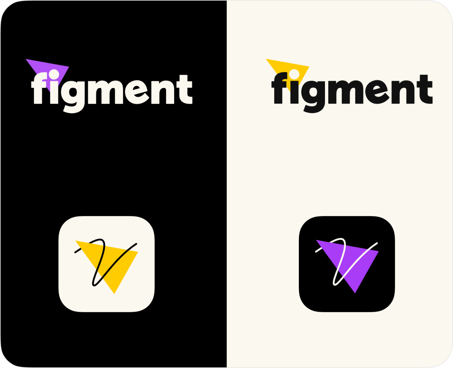 Figment visual identity and UI expression in the product
